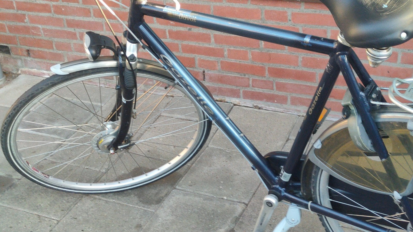 Fiets Gazelle 28", Vering, Velgrem, Ophalen of Verzenden, Zo goed als nieuw