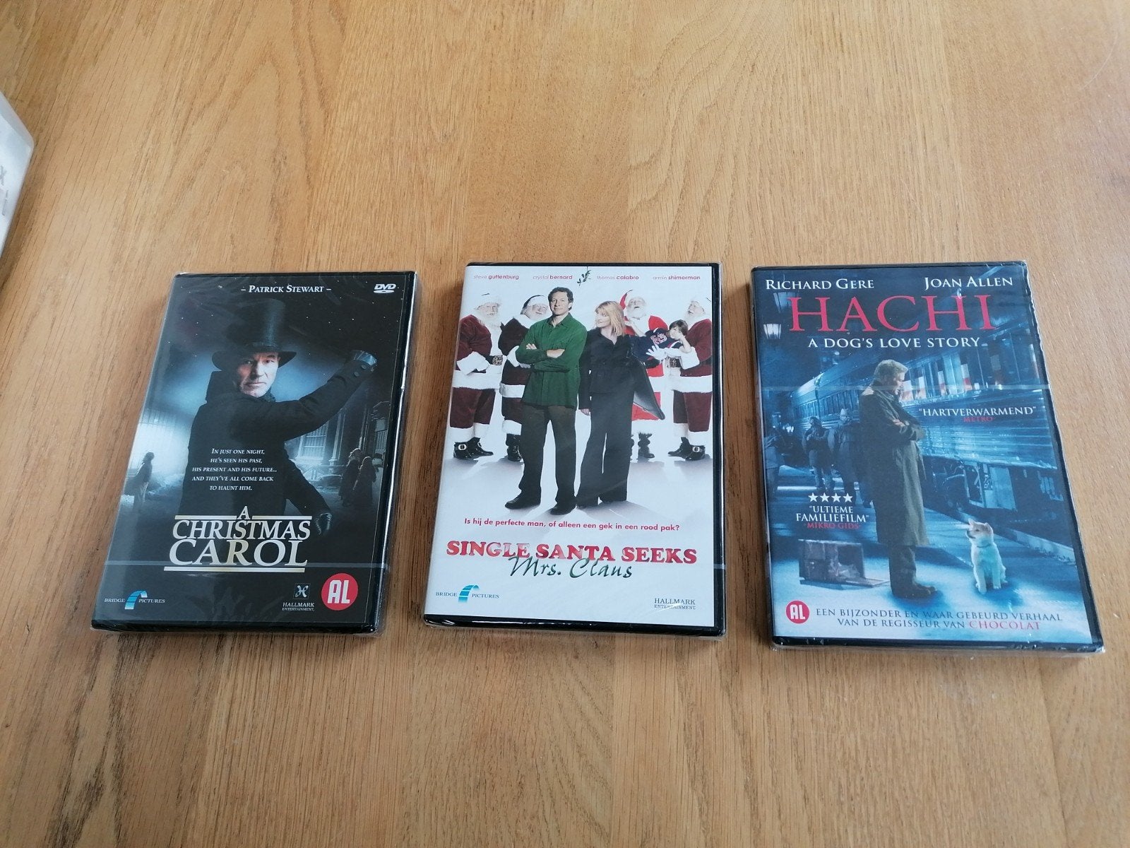 Kerstfilms en Hachi,samen 3 euro, Engels, Alle leeftijden, Nederlands, Ophalen of Verzenden