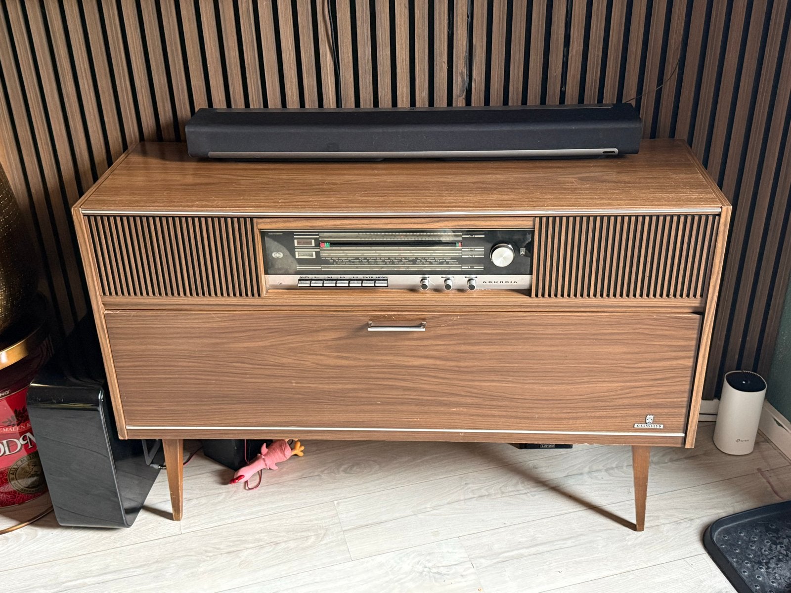 Vintage Grundig Radio Meubel - Jaren '60 Hifi Console, Ophalen