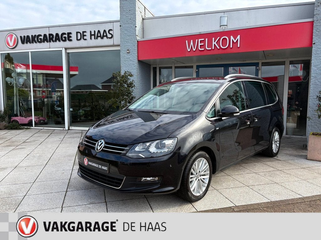 Volkswagen SHARAN 1.4 TSI Comfortline 7p., Auto's, Volkswagen, Stof, 4 cilinders, 7 stoelen, Zwart