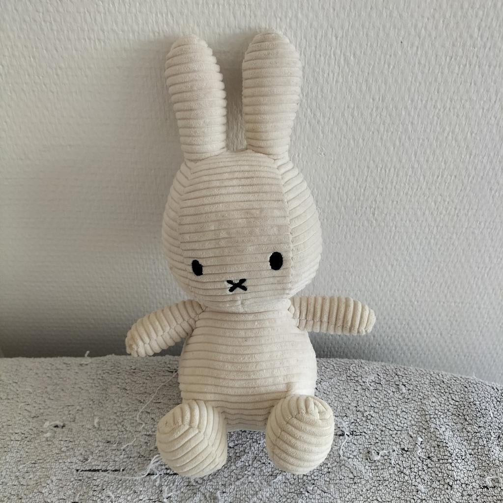 Nijntje knuffel van ribstof - Zo goed als nieuw, Ophalen of Verzenden, Zo goed als nieuw, Konijn