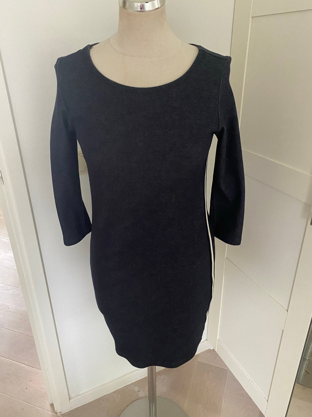 Opus Wonka Sporty Denim Jurk Maat 36, Blauw, Ophalen of Verzenden, Zo goed als nieuw, Maat 36 (S)