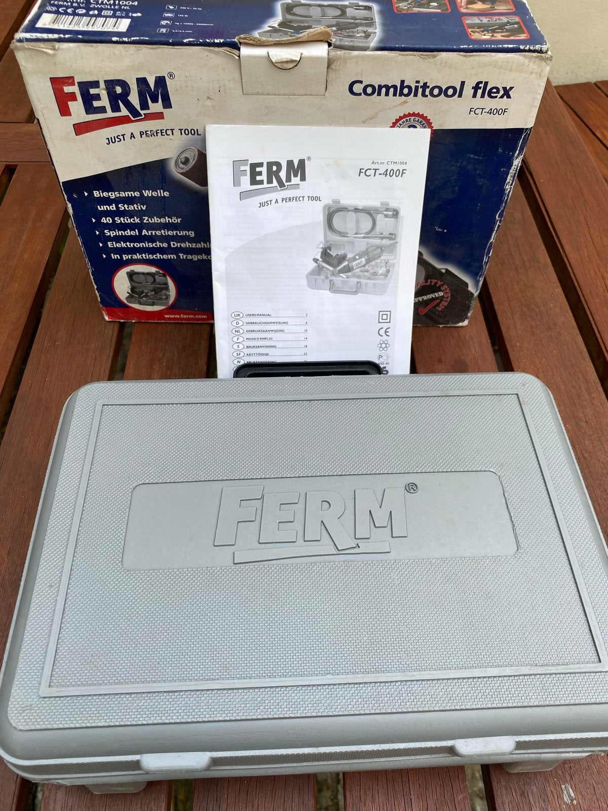 Ferm Combitool flex FCT-400F -, Doe-het-zelf en Verbouw, Gereedschap | Handgereedschap, Ophalen of Verzenden, Zo goed als nieuw