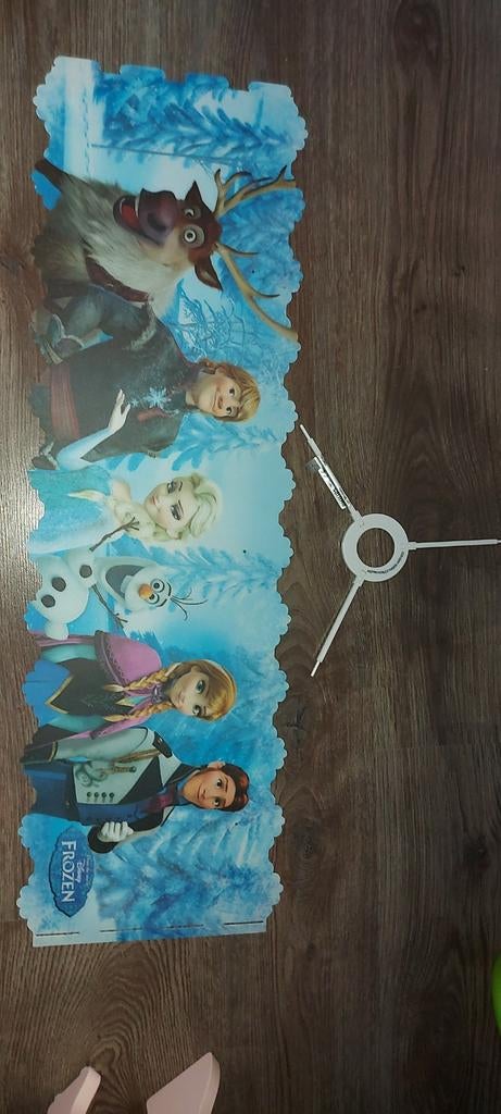 Frozen Lampenkap voor Kinderkamer - Elsa, Anna & Olaf, Ophalen of Verzenden, Gebruikt, Frozen, Disney, Kinder, Thematisch
