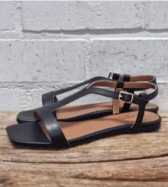 DWARS - Prachtige leren sandalen maat 40 - Nieuw €100 - DWRS, DWRS, Zwart, Nieuw, X