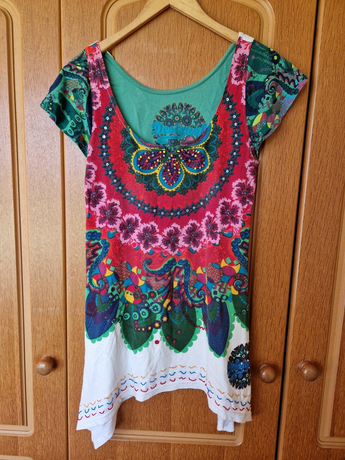 Desigual Tuniek  Kleurrijk en Uniek Design, Overige kleuren, Ophalen of Verzenden, Gedragen, Desigual