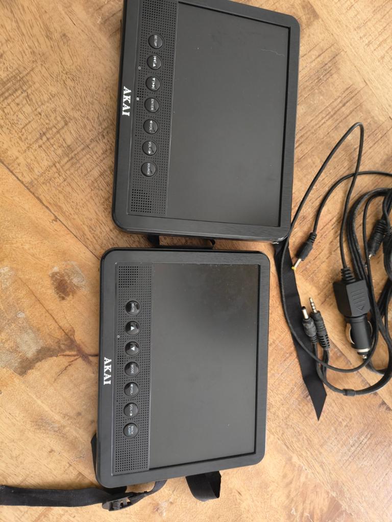 Akai beeldschermen voor in de auto voor dvd, Ophalen, Overige merken