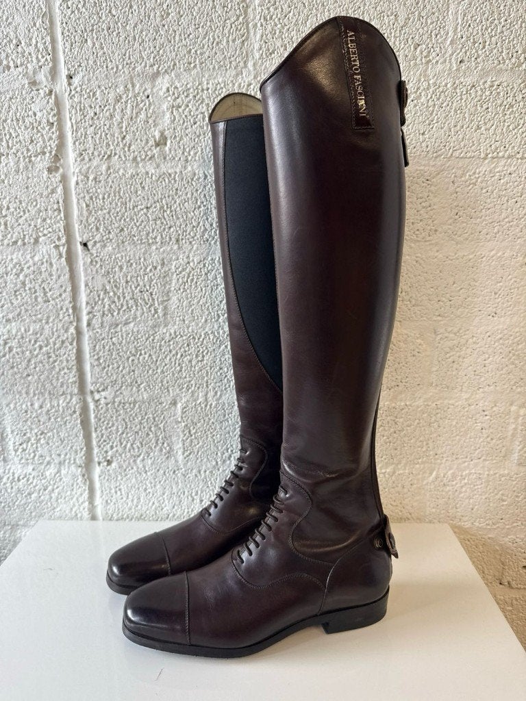 Alberto Fasciani laarzen bruin 38 SM, Dieren en Toebehoren, Paardrijkleding, Dressuur, Nieuw, Ophalen of Verzenden, Bruin