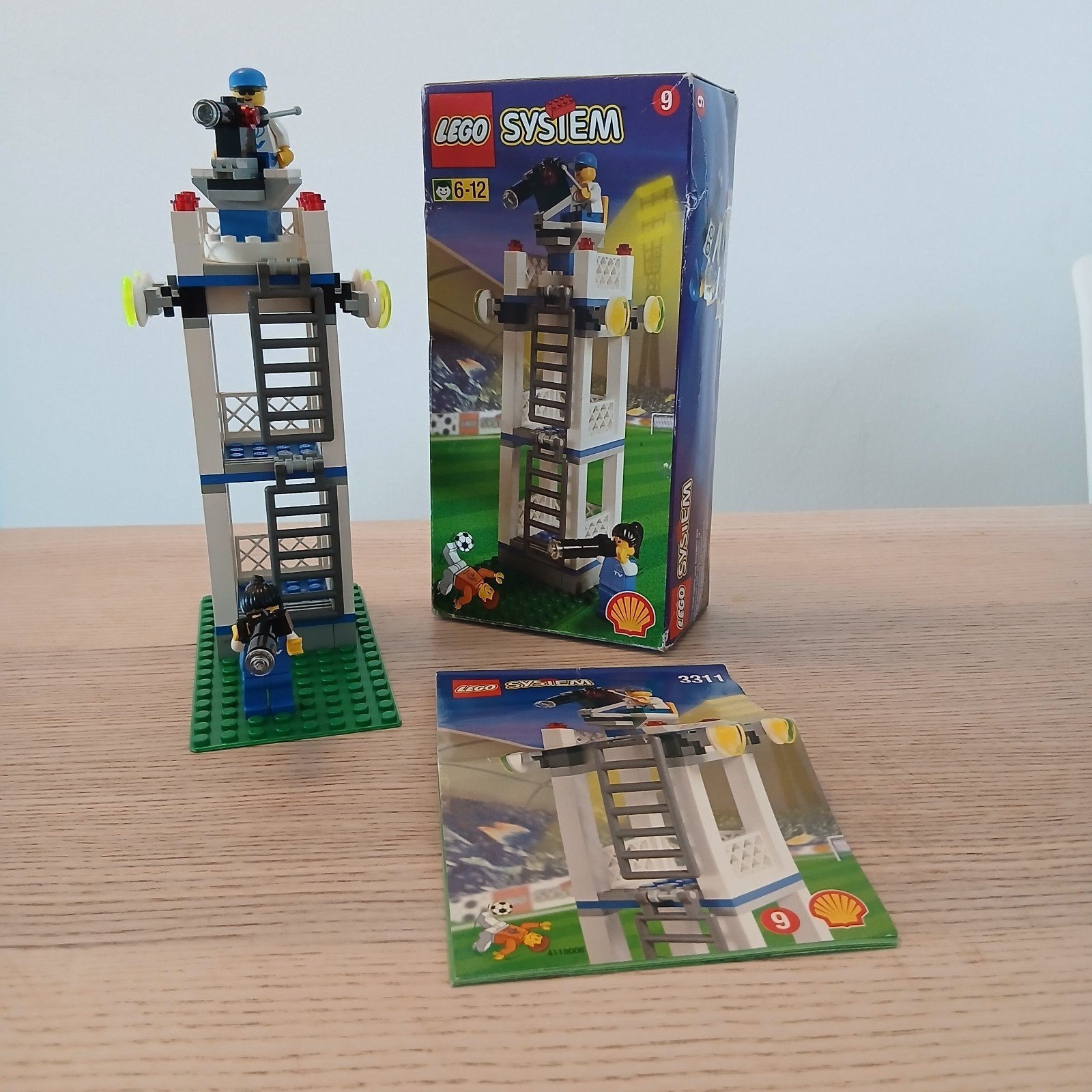Lego System 3311 Shell Sports Camera Tower, Ophalen of Verzenden, Zo goed als nieuw, Overige merken