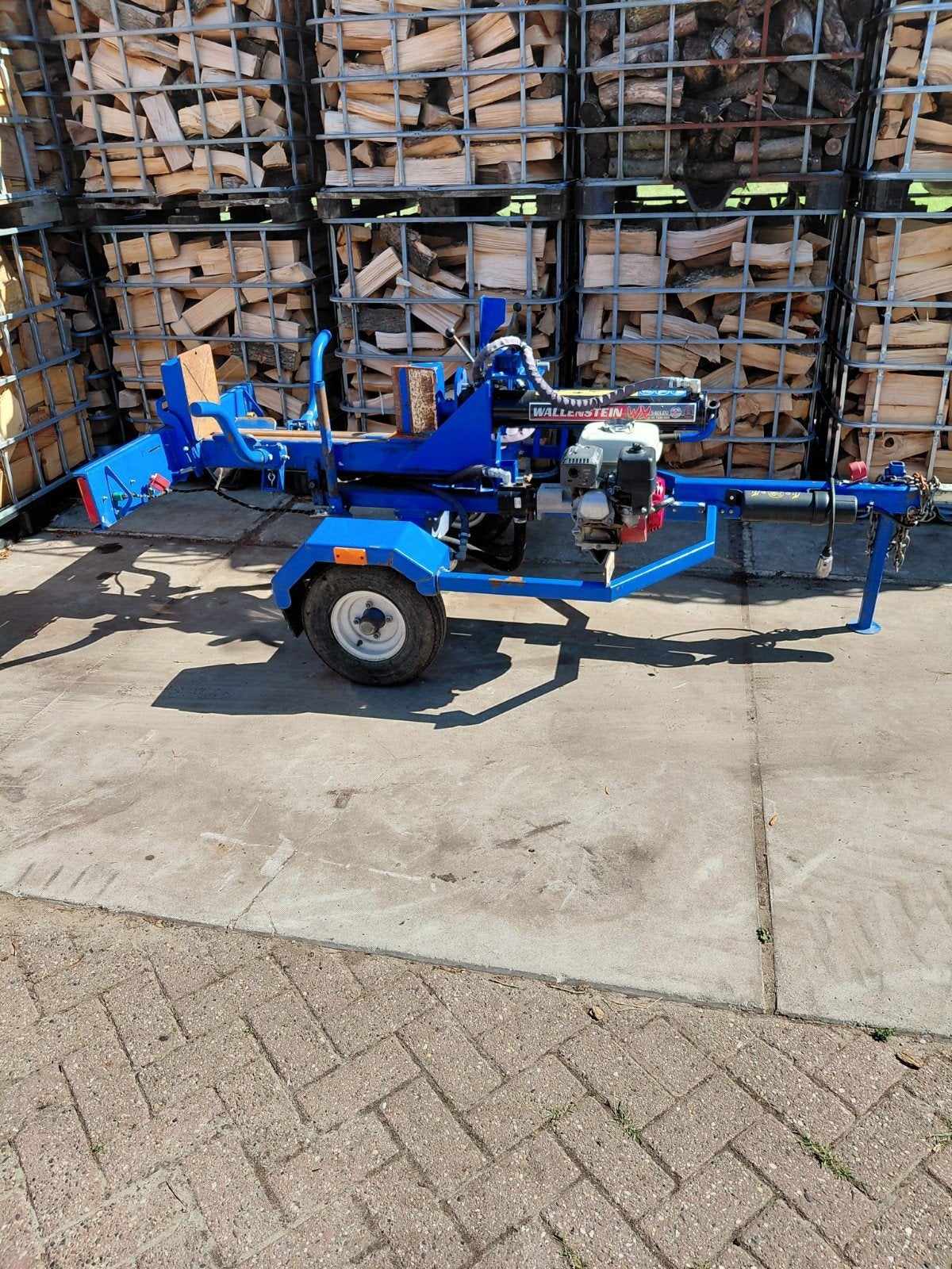 Kloofmachine 20 TON, Ophalen, Benzinemotor, 1800 rpm of meer