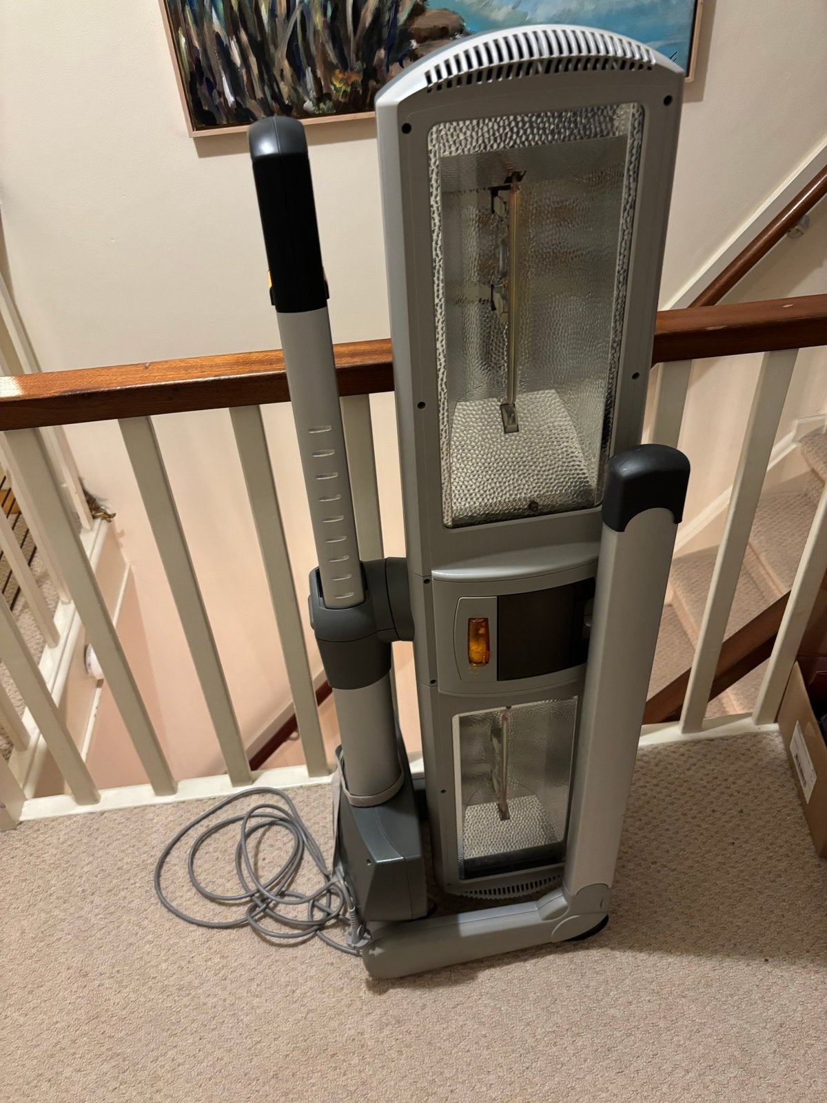 Philips Innergize HB935 - Zonnebank met infrarood, Ophalen, Zo goed als nieuw, Zonnebank dubbelzijdig, Minder dan 10 lampen