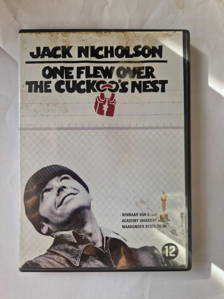 One Flew Over the Cuckoo's Nest DVD - Jack Nicholson, Ophalen of Verzenden, Zo goed als nieuw