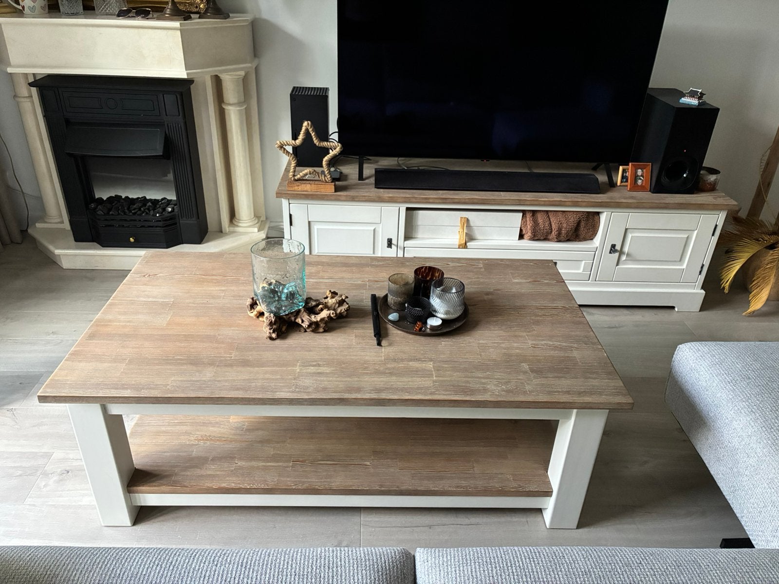 Salontafel en tv meubel Florence, Ophalen