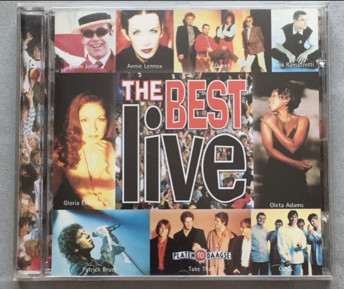 THE BEST LIVE  CD, Ophalen of Verzenden, Zo goed als nieuw, Pop, Verzamelalbum