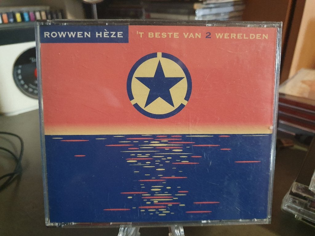 Rowwen Heze t beste van 2 werelden 2CD, Ophalen of Verzenden, Gebruikt, Levenslied of Smartlap