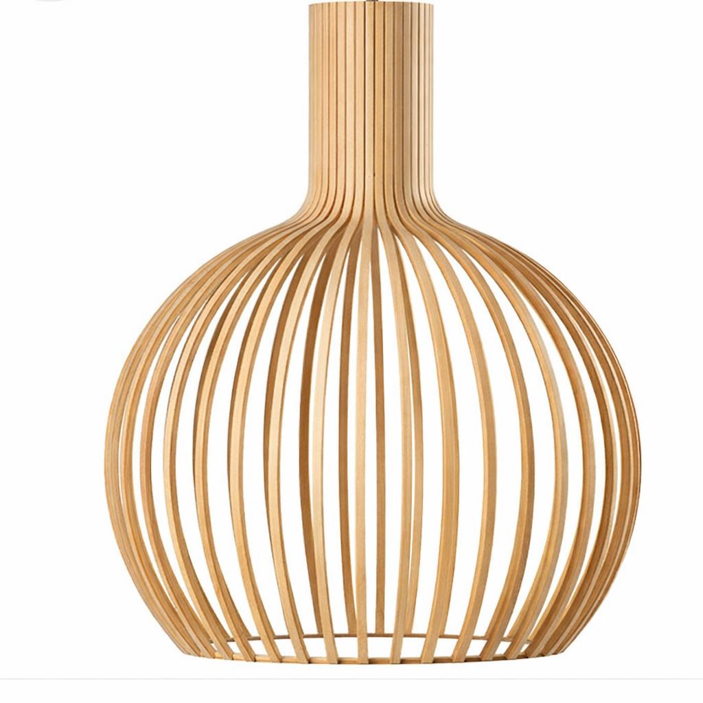 Nieuwe houten lamp van De Lampfabriek, wood/wood 35 cm, Ilewap, Nieuw, Ophalen of Verzenden, Ilse@ilewap.nl