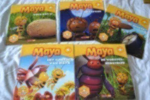 Maya de bij leesboekjes en extra achterin ook leuke recepten, Verzenden, Zo goed als nieuw