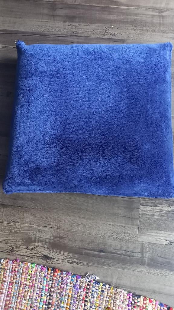 IKEA Zitkussen Blauw 65x65 cm met Wasbare Hoes, Huis en Inrichting, Woonaccessoires | Kussens, Ophalen, Blauw, Vierkant