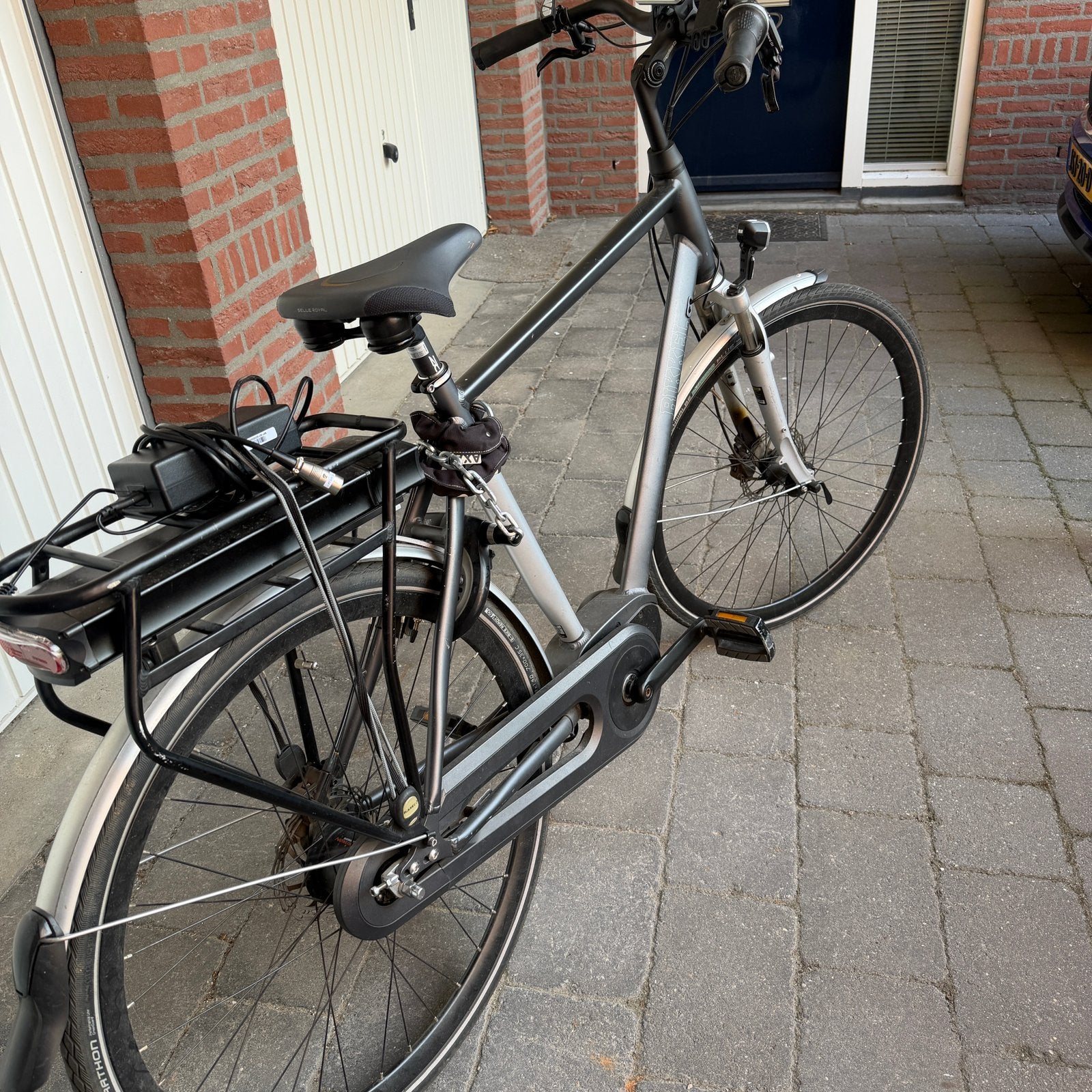 Bikkel E-bike 56 cm (Ibee serie), Gebruikt, 50 km per accu of meer, 55 tot 59 cm, Ophalen