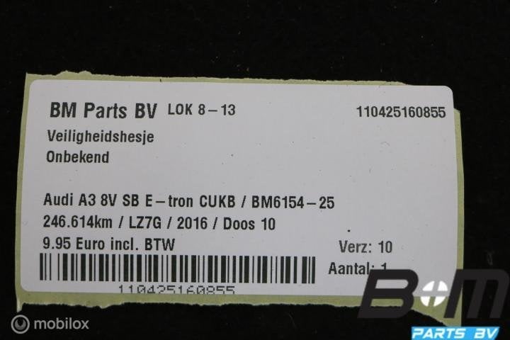 Veiligheidshesje Audi A3 8V SB E-tron -, Gebruikt