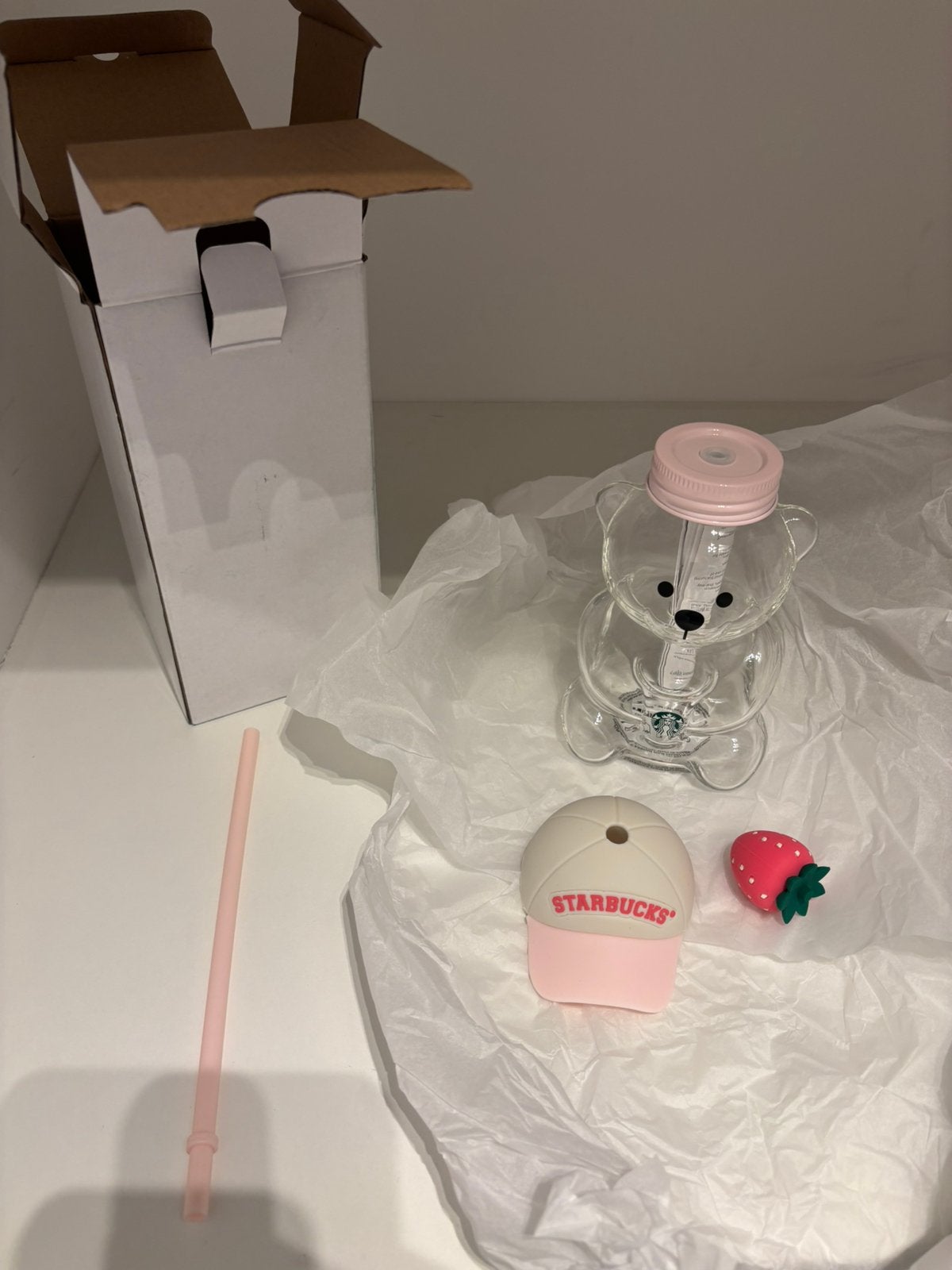 Starbucks—Bearista beer glazen beker (limited edition), Ophalen of Verzenden, Nieuw, Halloween of Griezel