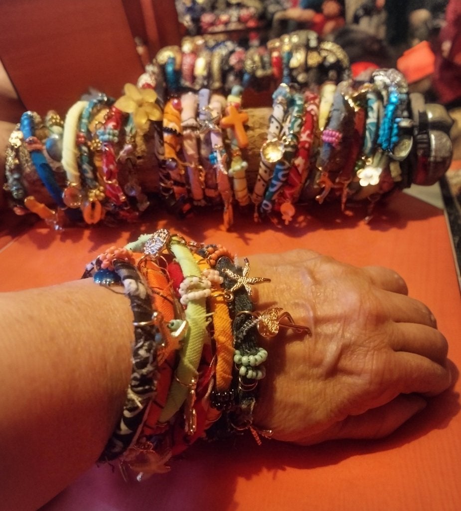 Partij Ibiza Bandana bedel bangles, Overige materialen, Overige kleuren, Verzenden, Nieuw