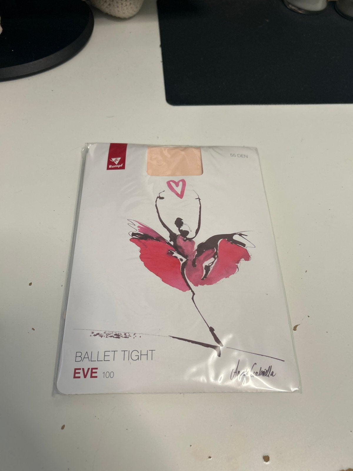 Nieuwe Ballet Panty - Rumpf Eve 100, Ophalen of Verzenden, Nieuw, Panty