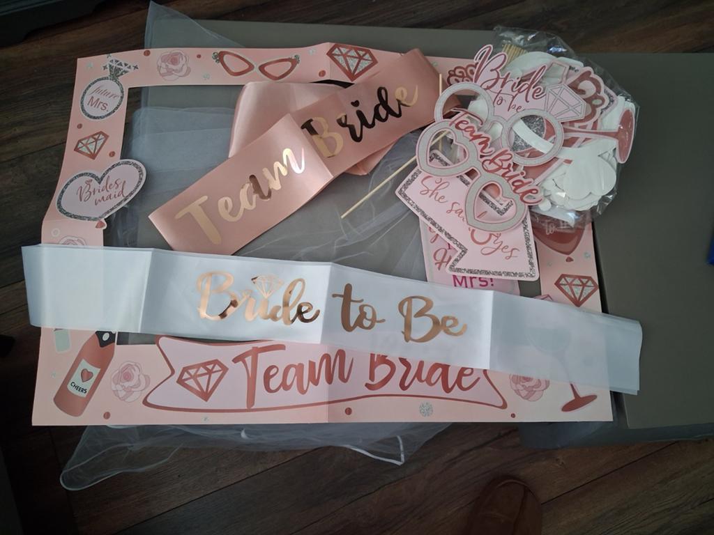 Vrijgezellen party dingetjes bruid en wat oud nieuw party, Ophalen, Versiering, Overige