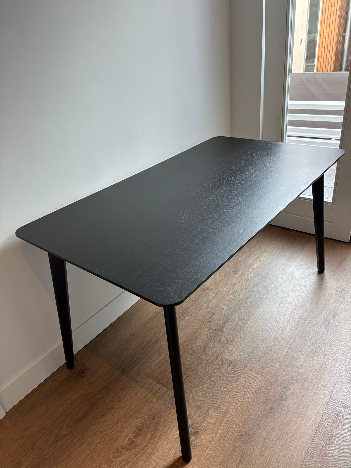 IKEA Lisabo Eettafel / Bureau - Gebruikt maar in goede staat, Ophalen, Gebruikt, 100 tot 150 cm, 50 tot 100 cm