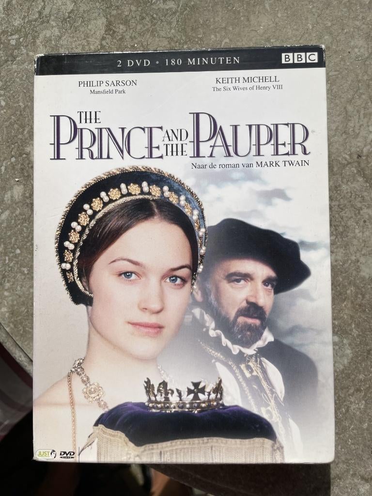 The prince and the pauper /2 dvd naar de roman v mark twain, Vanaf 12 jaar, Ophalen of Verzenden, Zo goed als nieuw