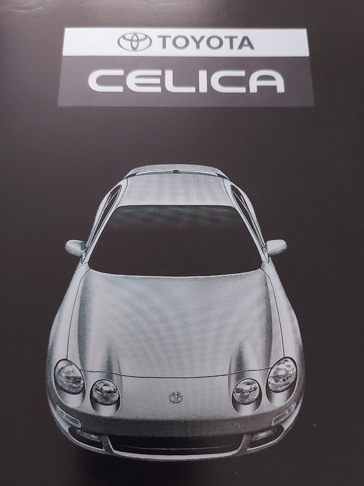 Toyota Celica sportwagen folder NL 1995, Ophalen of Verzenden, Zo goed als nieuw, Toyota