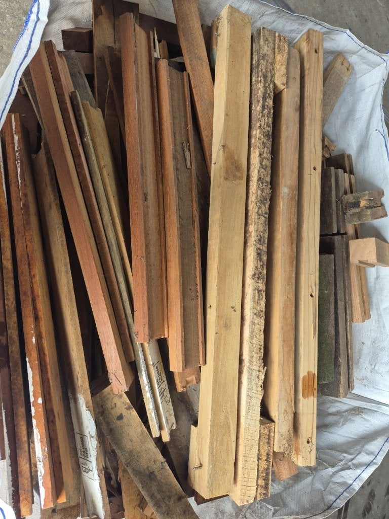 Big Bag Brandhout/Stookhout/Haardhout/Kachelhout (Hardhout), Minder dan 3 m³, Ophalen, Overige houtsoorten, Stammen