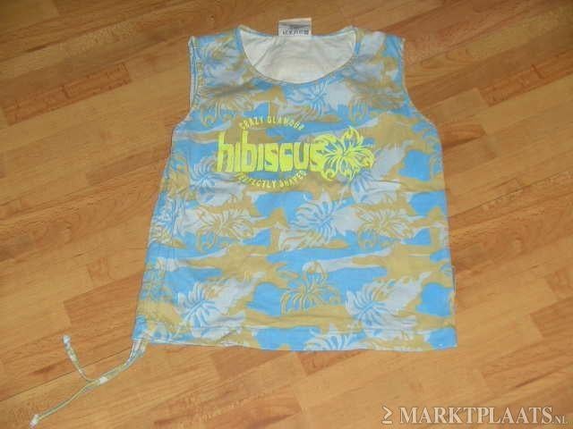 mooi exotisch hesje mt 128, Ophalen of Verzenden, Gebruikt, Meisje, Shirt of Longsleeve