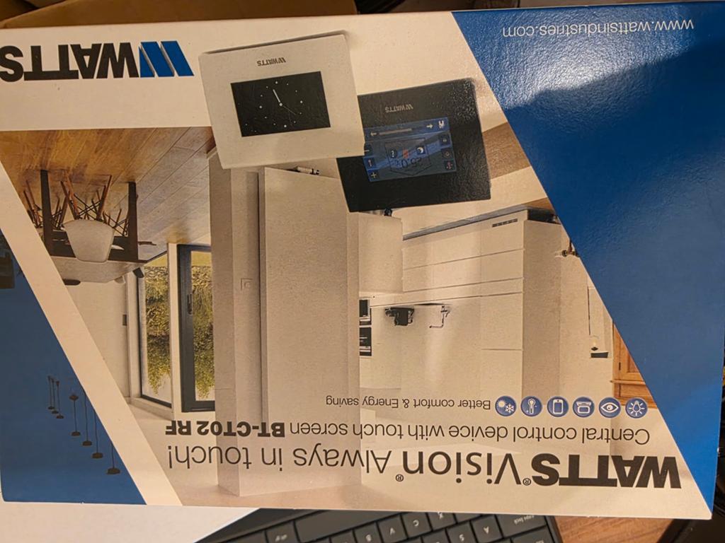 Watts centrale touchpaneel unit, Ophalen of Verzenden, Slimme thermostaat, Nieuw