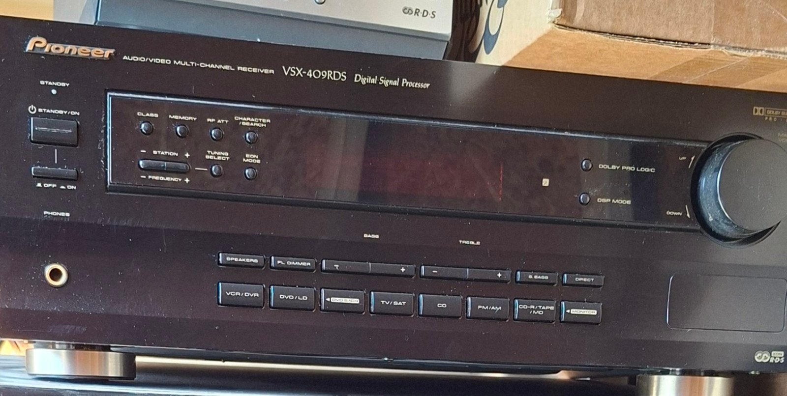 Pioneer VSX-409RDS Audio/Video Multi-Channel Receiver, Gebruikt, Ophalen of Verzenden, 60 tot 120 watt, Pioneer