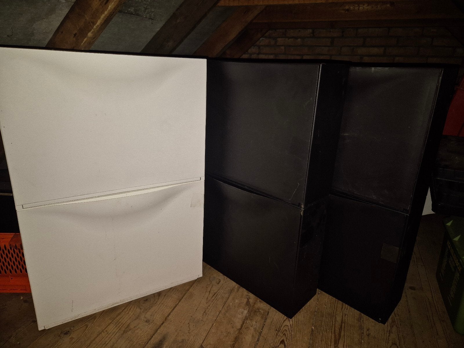 Ikea Trones schoenenkasten - 4 zwart, 2 wit, Huis en Inrichting, Ophalen, Gebruikt, Modern, praktisch