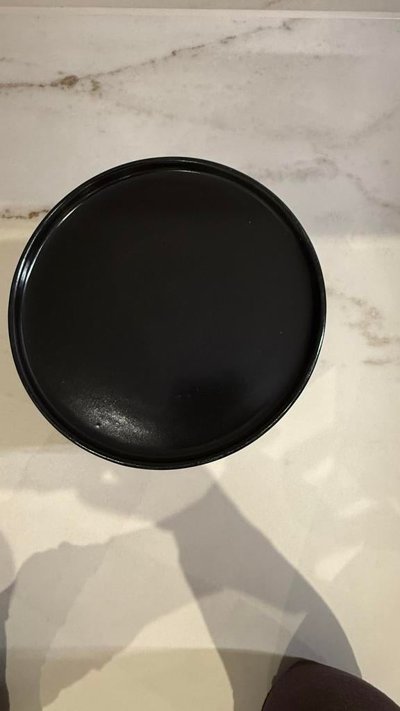 H&M zwarte gebaksborden - 11 stuks, Huis en Inrichting, Keuken | Servies, Ophalen, Gebruikt, Keramiek, Bord(en)