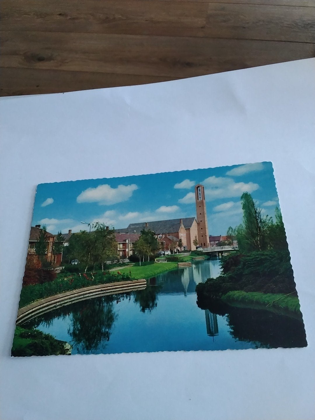 Ansichtkaart Amstelveen Groen van Prinsterenlaan Carmelkerk, Ophalen of Verzenden, 1960 tot 1980, Ongelopen, Noord-Holland