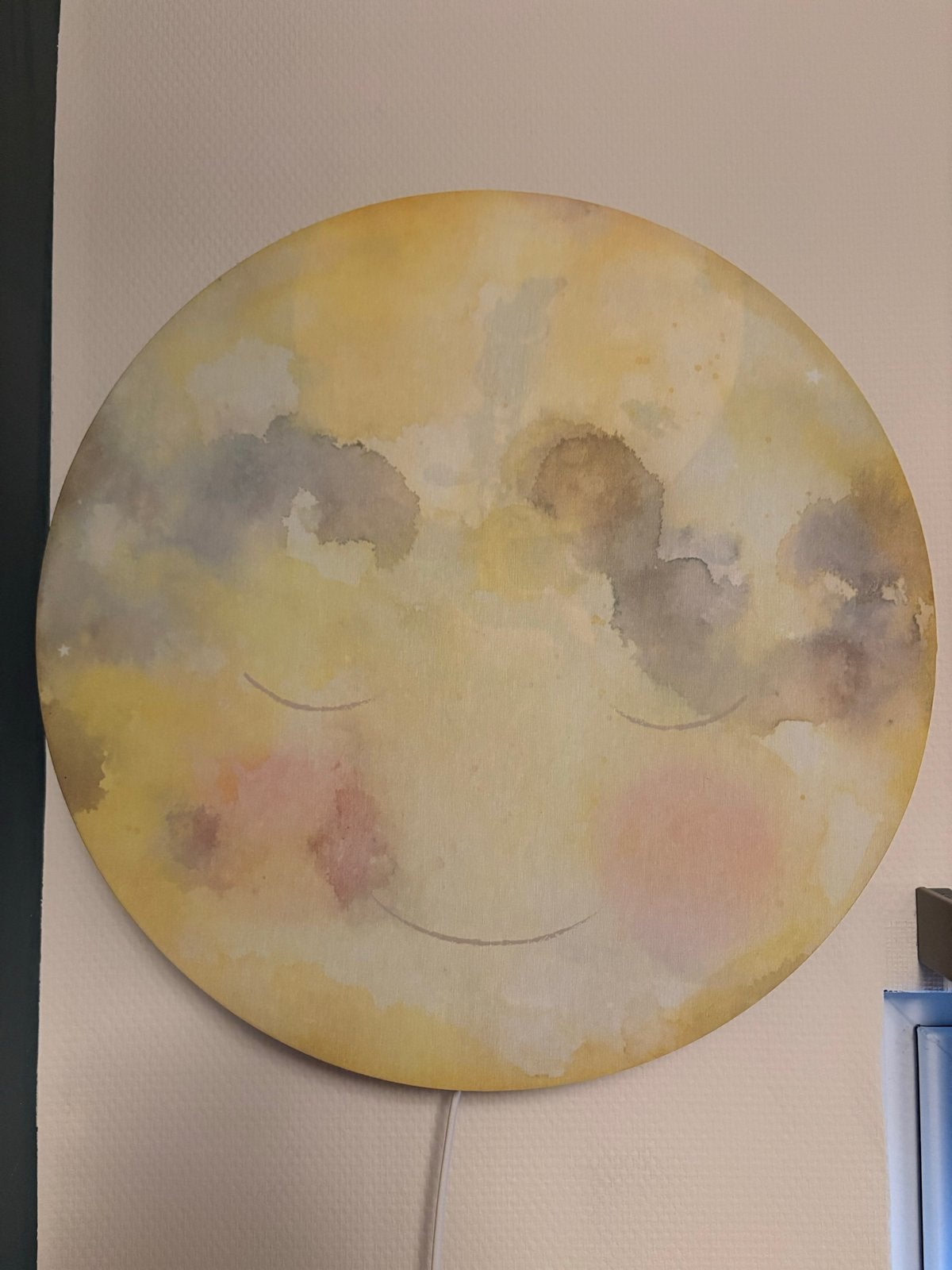 Hartendief Maankus Wandlamp - 45 cm, Meerkleurig, Ophalen of Verzenden, Zo goed als nieuw, Overige merken