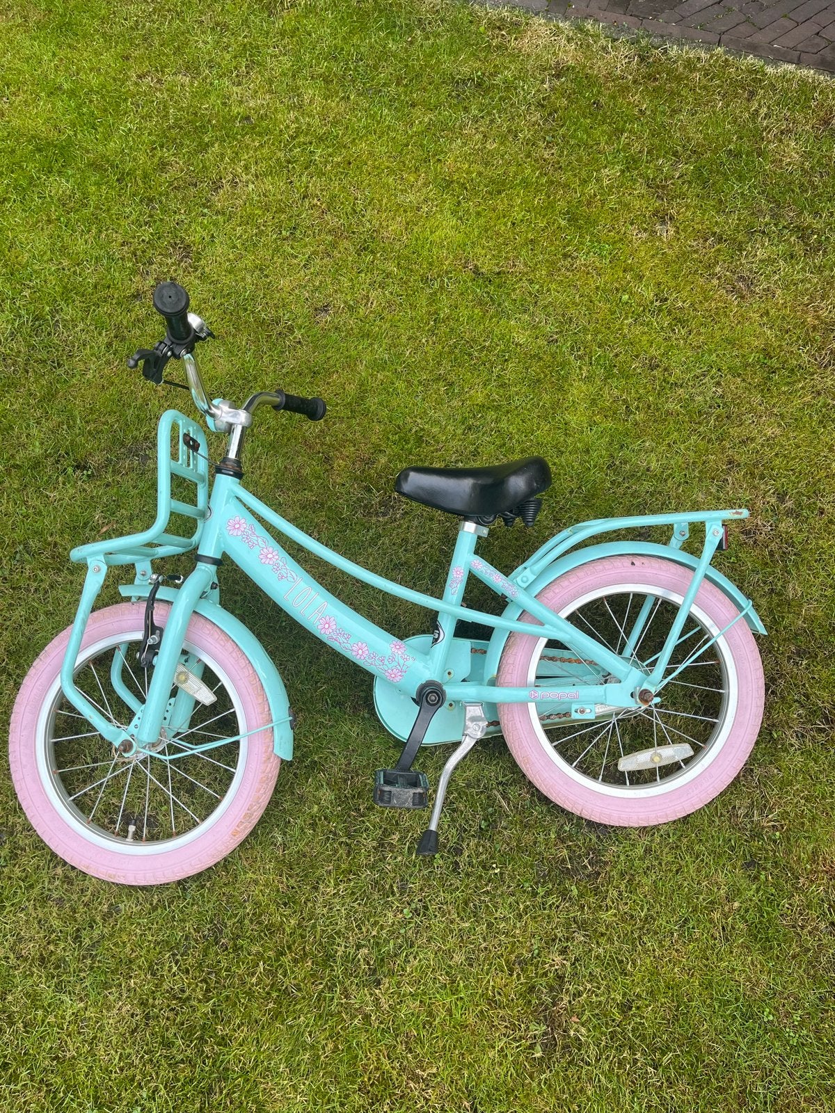 Kinderfiets 16 inch in goede staat - Popal Lola, Ophalen, Gebruikt, Velgrem, 16 tot 20 inch
