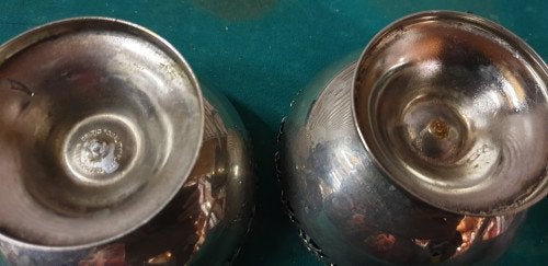 vintage suiker en melk set in verzilverde houder, Ophalen of Verzenden, 'T Olde Gre-j, Info@toldegrej.nl, Endepoelstraat 20f Didam