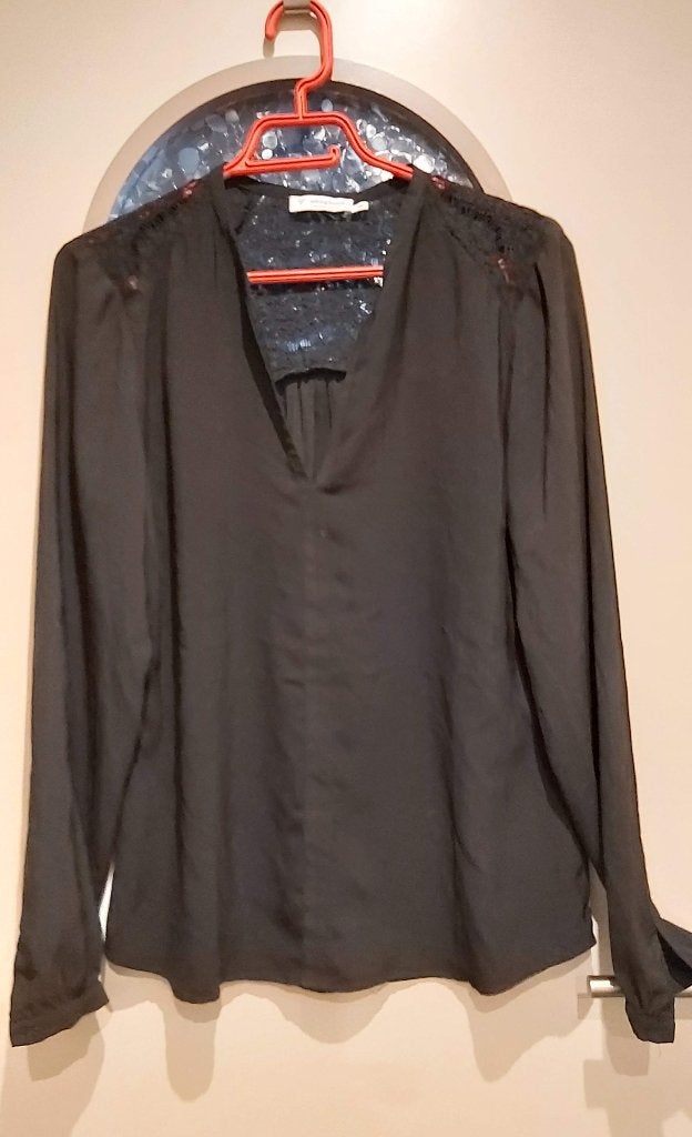 Senso en/of Talking French blouse, mt 44/46, Ophalen of Verzenden, Zo goed als nieuw, Maat 42/44 (L), Blauw