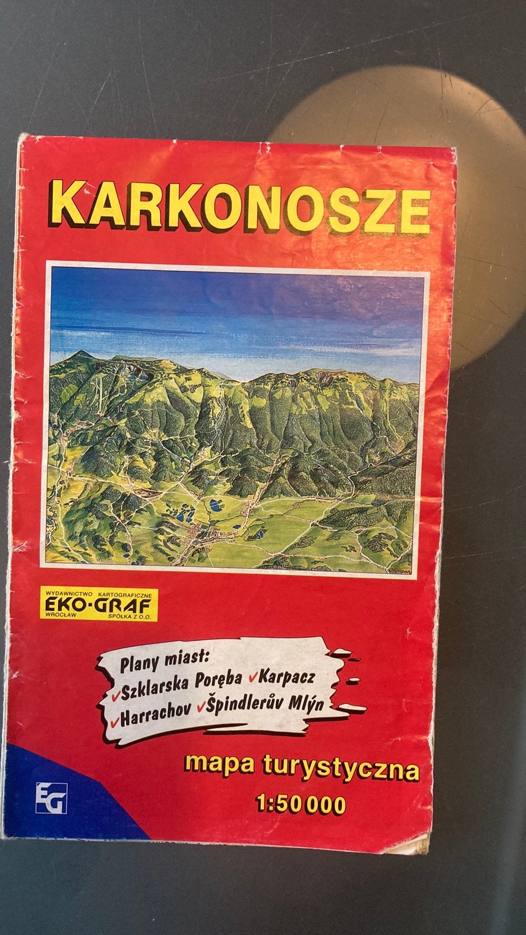 Wandelkaart Karkonosze polen / Tsjechië, Europa, Reisgids of -boek, Ophalen, Gelezen