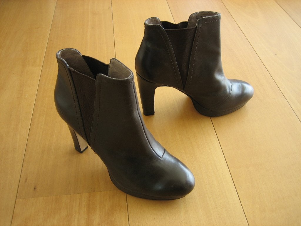 Nieuw! Elegante bruin leren enkellaarsjes BRONX 41 Snazzeys, Bronx, Bruin, Verzenden, Lage of Enkellaarzen