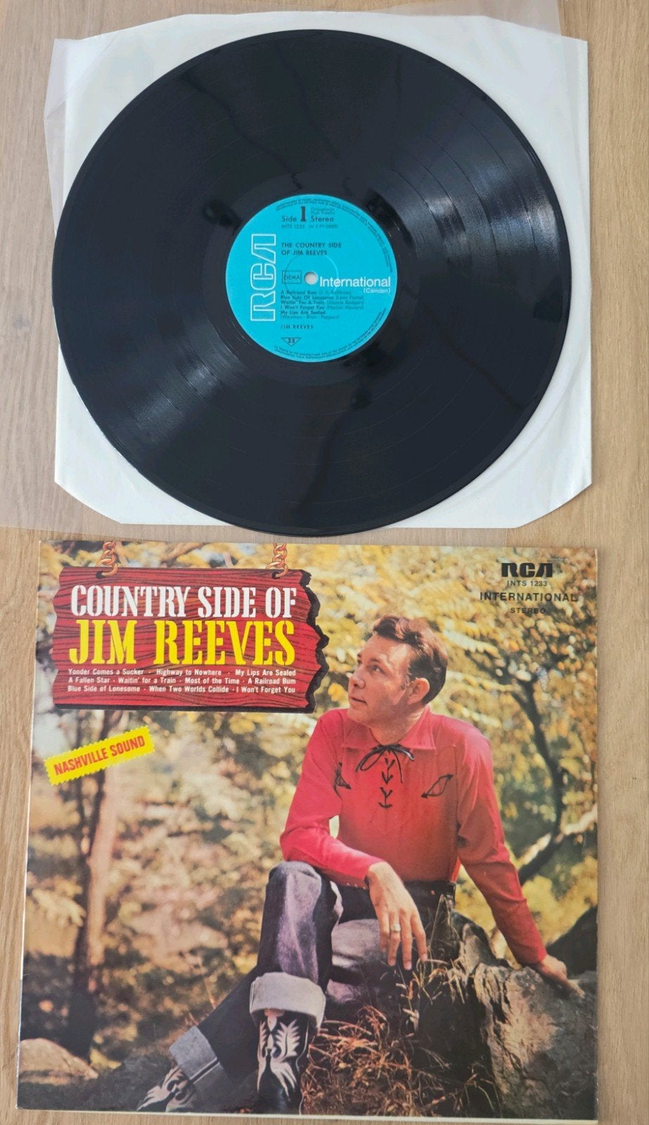 Jim Reeves - The Country Side Of Jim Reeves (LP), Ophalen of Verzenden, Gebruikt, Album, Country