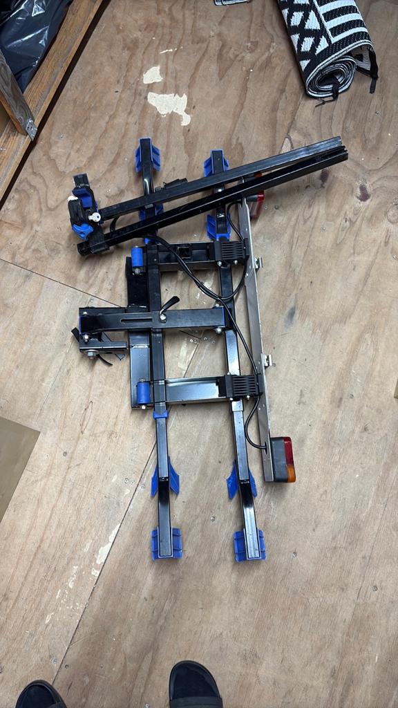 Fietsdrager, Ophalen, Gebruikt, Elektrische fiets, 2 fietsen