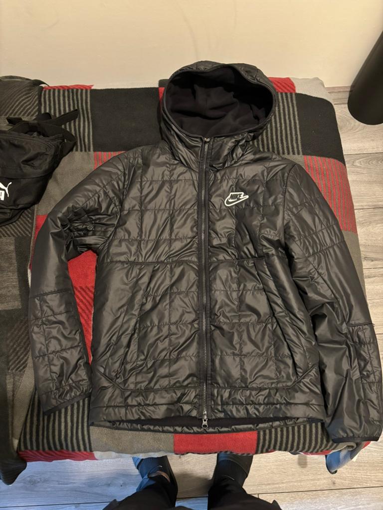 Nike jasje, Kleding | Heren, Jassen | Winter, Ophalen of Verzenden, Zo goed als nieuw, Maat 46 (S) of kleiner, Zwart