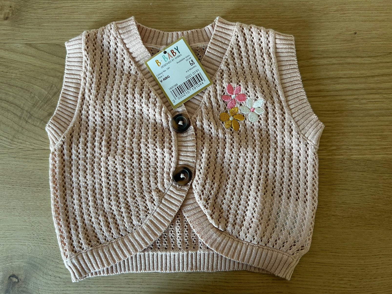 Roze spencer van Kids - maat 68 - nieuw, Ophalen of Verzenden, Nieuw, Meisje, Shirtje of Longsleeve
