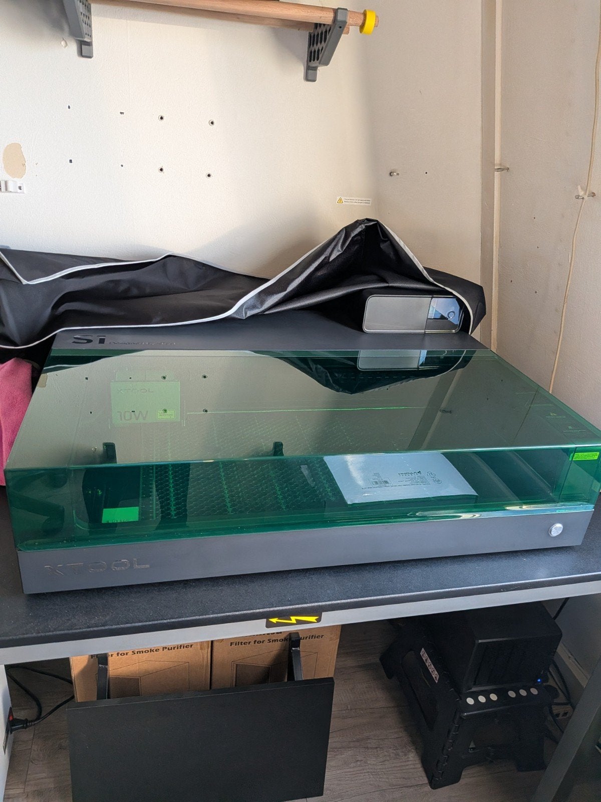 Xtool s1 10w -  compleet met alles, Ophalen, Zo goed als nieuw