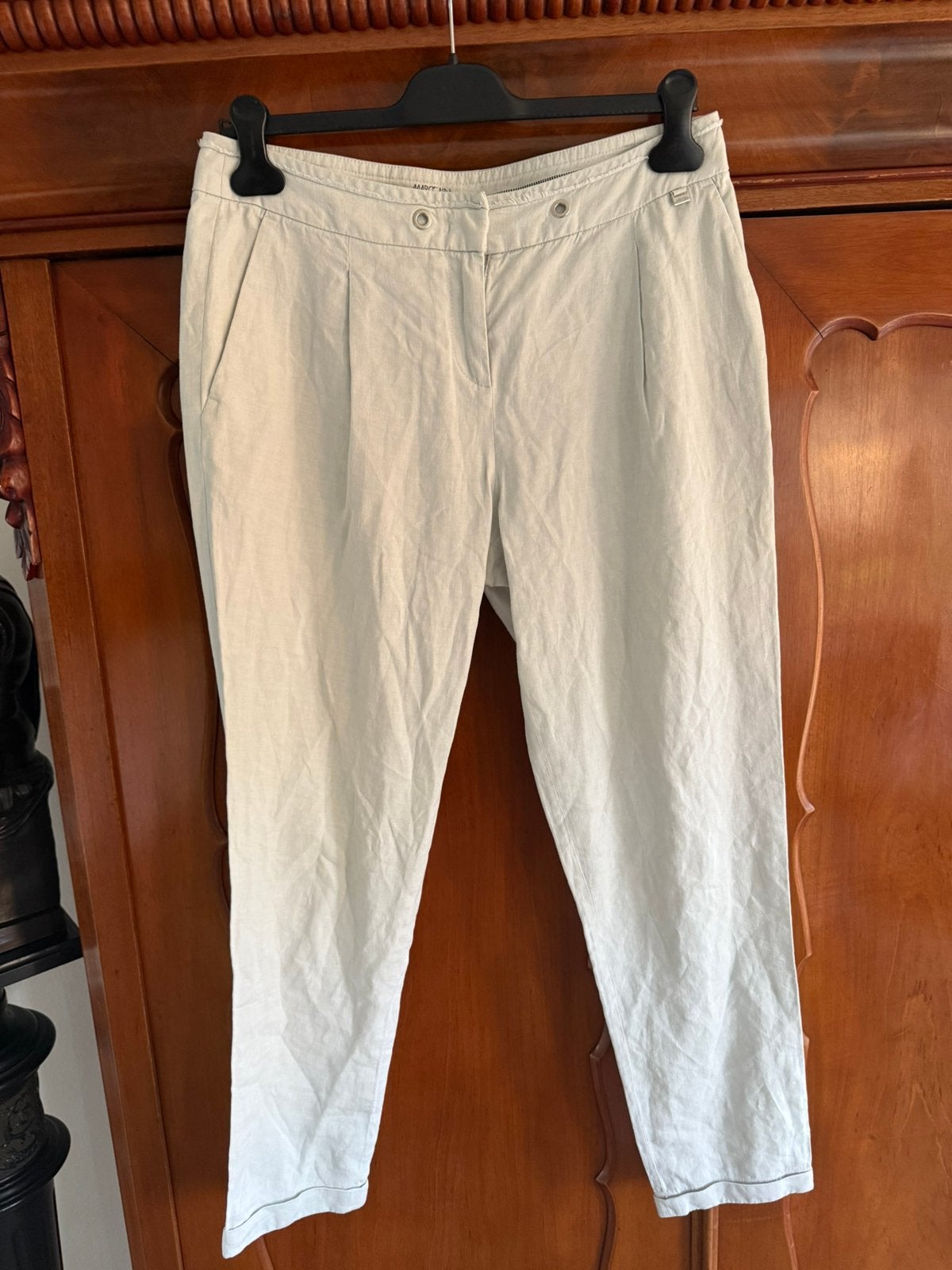 Nieuwe Marccain broek,beige, Maat 38/40 (M), Beige, Nieuw, Ophalen of Verzenden